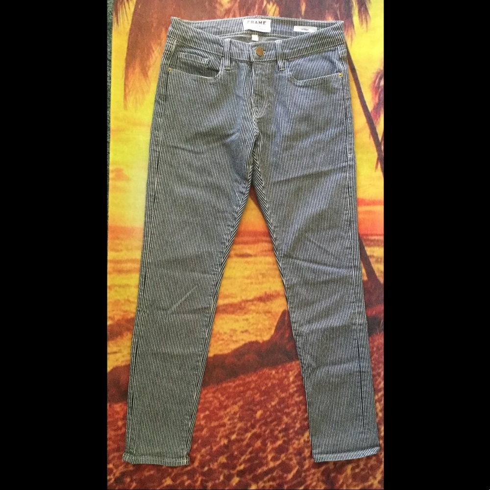FRAME Authentic Skinny Jeans Pants Size 25